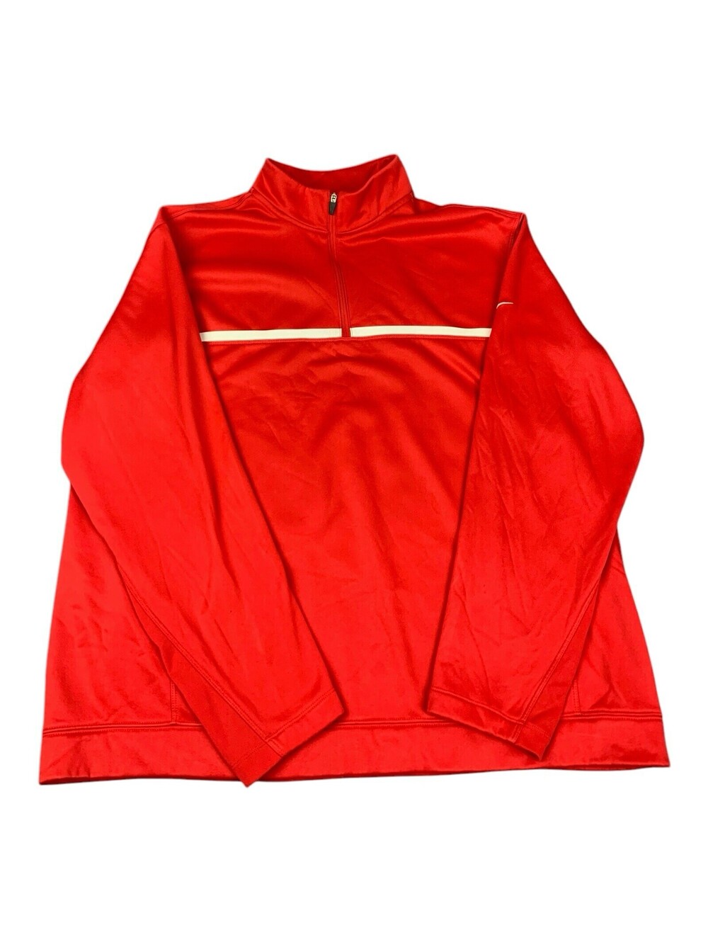 Nike Golf Tour Performance Dri-Fit Men’s 1/4 Zip Pullover, Red, Size Large